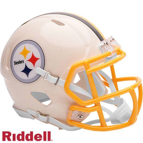 Pittsburgh Steelers Helmet Riddell Replica Mini Speed Style Retro Collection