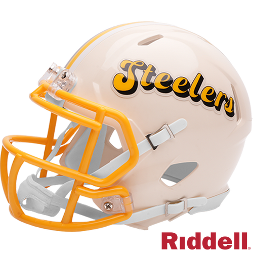 Pittsburgh Steelers Helmet Riddell Replica Mini Speed Style Retro Collection