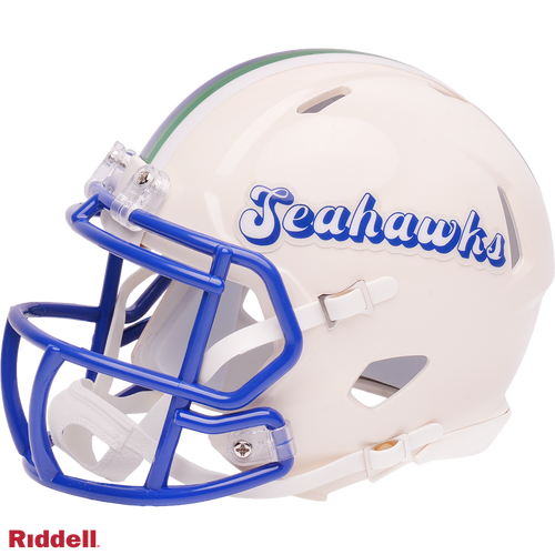 Seattle Seahawks Helmet Riddell Replica Mini Speed Style Retro Collection