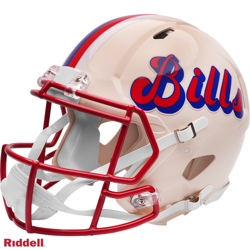 Buffalo Bills Helmet Riddell Authentic Full Size Speed Style Retro Collection
