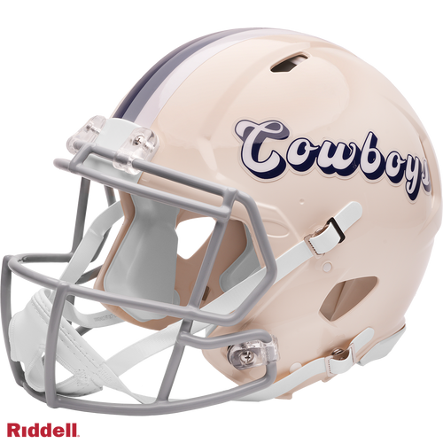 Dallas Cowboys Helmet Riddell Authentic Full Size Speed Style Retro Collection