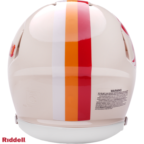 Tampa Bay Buccaneers Helmet Riddell Authentic Full Size Speed Style Retro Collection