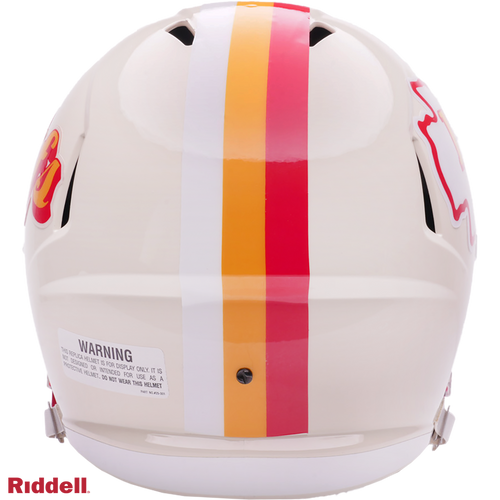 Kansas City Chiefs Helmet Riddell Replica Full Size Speed Style Retro Collection