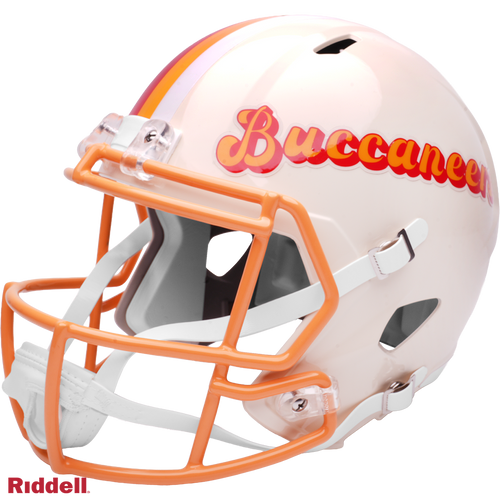 Tampa Bay Buccaneers Helmet Riddell Replica Full Size Speed Style Retro Collection