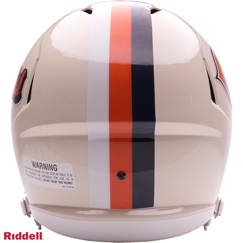 Chicago Bears Helmet Riddell Replica Full Size Speed Style Retro Collection