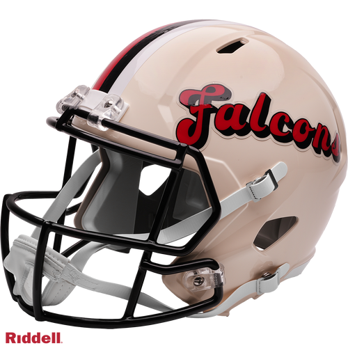 Atlanta Falcons Helmet Riddell Replica Full Size Speed Style Retro Collection