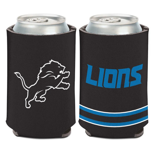 Detroit Lions Can Cooler Black