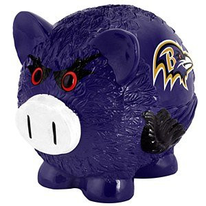 Baltimore Ravens Piggy Bank - Thematic Large