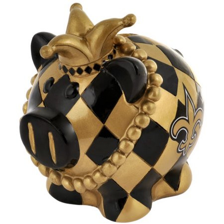New Orleans Saints Piggy Bank - Thematic Large