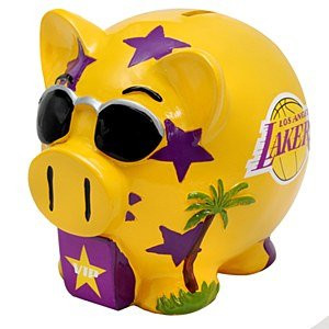 Los Angeles Lakers Piggy Bank - Thematic Large