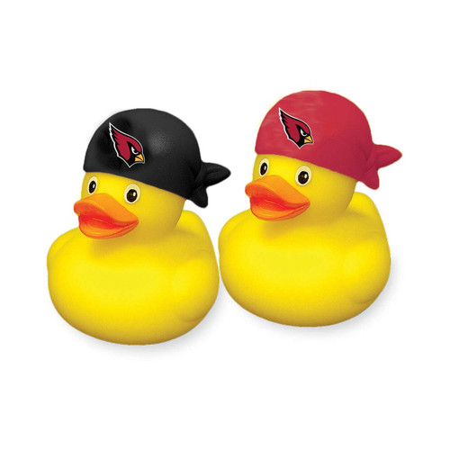 Arizona Cardinals Rubber Duck 2 Pack Set
