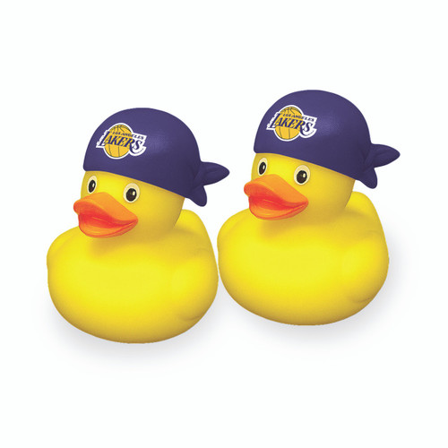 Los Angeles Lakers Rubber Duck 2 Pack Set