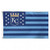 Kansas City Royals Flag 3x5 Deluxe Style Stars and Stripes Design Special Order