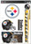 Ultra decals stick to multiple surfaces and are removable and reusable. These versatile decals can be used indoors or outdoors and will not leave a residue when removed. There are 5 decals per sheet of various sizes. Officially licensed and made by WinCraft. This item must be ordered in quantities of 6 per team. Made By Wincraft, Inc.