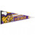 Premium pennants are the new throwback to classic wool pennant. The soft felt pennant is approximately 12x30 inches in size and features outstanding full color graphics. The pennant is durable enough to roll it up when you are at the game, and it looks great when you get home. Made by Wincraft.