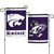 Kansas State Wildcats Flag 12x18 Garden Style 2 Sided