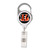 Officially licensed premium badge holders are a great item for those who are required to wear ID badges. The carabiner style metal clip allows for easy attachment. These 2 1/2" premium badge holders feature an anti-rotational cord that measures 34" and have a domed decoration on both sides. Made By Wincraft, Inc.