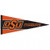 Premium pennants are the new throwback to classic wool pennant. The soft felt pennant is approximately 12x30 inches in size and features outstanding full color graphics. The pennant is durable enough to roll it up when you are at the game, and it looks great when you get home. Made by Wincraft.