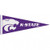 Premium pennants are the new throwback to classic wool pennant. The soft felt pennant is approximately 12x30 inches in size and features outstanding full color graphics. The pennant is durable enough to roll it up when you are at the game, and it looks great when you get home. Made by Wincraft.