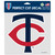 Minnesota Twins Decal 8x8 Die Cut Color