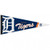 Premium pennants are the new throwback to classic wool pennant. The soft felt pennant is approximately 12x30 inches in size and features outstanding full color graphics. The pennant is durable enough to roll it up when you are at the game, and it looks great when you get home. Made by Wincraft.