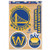 Golden State Warriors Decal 11x17 Cut To Logo