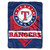 Texas Rangers Blanket 60x80 Raschel Home Plate Design Special Order