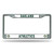 Show everyone who you root for with this chrome license plate frame! Features your favorite team's name and logo, and has pre-drilled holes for easy mounting. The chrome frame is very durable and will last for a long time! They are also a great gift for a fan. Made by Rico.