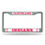 Show everyone who you root for with this chrome license plate frame! Features your favorite team's name and logo, and has pre-drilled holes for easy mounting. The chrome frame is very durable and will last for a long time! They are also a great gift for a fan. Made by Rico.