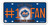 Show off your team spirit with this aluminum license plate! They are 1/16" thick and 6"x12" in size. These are great for the car, or even to display at home or the office. They feature bright, vibrant colors that will catch anyone's eye!. Made By Rico Industries