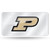 Purdue Boilermakers License Plate Laser Cut Silver Special Order