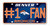 Show off your team spirit with this aluminum license plate! They are 1/16" thick and 6"x12" in size. These are great for the car, or even to display at home or the office. They feature bright, vibrant colors that will catch anyone's eye!. Made By Rico Industries