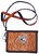 This lanyard with attached nylon ID case is perfect for work or the game! The ID case has a zipper pocket to put your ID, credit card or money in. The ID case is printed with your teams logo and outlined with beads. The lanyard is encrusted with a double row of team color beads. It is approximately 22" long. The ID case is approximately 3"x2" in size. Made By Rico Industries