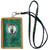 This lanyard with attached nylon ID case is perfect for work or the game! The ID case has a zipper pocket to put your ID, credit card or money in. The ID case is printed with your teams logo and outlined with beads. The lanyard is encrusted with a double row of team color beads. It is approximately 22" long. The ID case is approximately 3"x2" in size. Made By Rico Industries