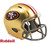 San Francisco 49ers Helmet Riddell Pocket Pro Speed Style