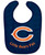 Officially licensed NFL baby bib made of two ply soft polyester front and absorbent cotton terry back. It is decorated with a fun full color imprint. Finished with adjustable baby velcro. Printed in the USA with imported fabric. Made By Wincraft, Inc.