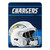 Los Angeles Chargers Blanket 46x60 Micro Raschel Run Design Rolled