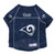 The Pet Jersey features full color team graphics on the back and sleeves and an NFL shield on the front. The Pet Jersey comes on a hanger ready to dispay. Woven NFL Shield. Dazzle V-Neck Collar. Full color team logo and sleeve decoration. Woven Jock Tag and locker tag. Made by Little Earth.