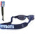 Straps are adorned in team logos and colors. Sunglasses hang from the 16" strap with flexible tube openings to fit snuggly over thin to wide styles. Made By Siskiyou