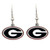 These dangle earrings are fully cast with exceptional detail and a hand enameled finish. The earrings have hypoallergenic fishhook posts. A great way to show off your NFL team spirit!. Made By Siskiyou