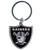 Our chrome key chain is logo cut and enamel filled with a high polish chrome finish. The keychain is approximately 6"x2" in size, and the team logo is approximately 1.25"x2" in size. Made By Siskiyou