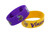 Show off your team spirit with this two pack of wide bracelets. Featuring team colors and logos, everyone will know where your loyalties lie while wearing these bracelets.Officially Licensed.&nbsp; Made by Aminco.