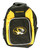 Show off your pride and loyalty for your team with this Southpaw Backpack. Officially licensed, this backpack is made of polyester and durable nylon with nylon accents, and it breathes and cleans easily. This backpack is accented with a felt team logo applique on the front. It features adjustable padded shoulder straps and is designed with a cell phone and MP3 holder. Inside there is a front pocket organizer with a key ring holder and CD/MP3 holder with a headphone port on top, so you can easily listen to your favorite tunes. It has a top handle for easy one-handed carrying. This backpack measures 18" high, 8.5" wide and 6.5" deep, making it an ideal mid-sized bag for younger or older kids. It's also ideal for adults who want a smaller, lightweight carrying bag. Made By Concept One Accessories