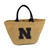 The Avalon Jute Tote is perfect for staying stylish and still showing Cornhusker pride. Made of a jute material and accented with contrasting black straps and team logo. Great for the market, game, park or pool. On trend and fashionable, it will turn heads! Made by Logo Brands.