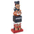 Everyone will want to add this decorative tiki totem to their garden or gameday decor! Inspired by the original Hawaiian style tiki totems, this polystone handpainted sports themed totem shows your team spirit in every element. From the mascot top to the player base and everything in between, were sure to have your friends and neighbors begging to know just where you got this unique product! Approximately 16" tall. Made by Evergreen Enterprises.