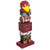 Everyone will want to add this decorative tiki totem to their garden or gameday decor! Inspired by the original Hawaiian style tiki totems, this polystone handpainted sports themed totem shows your team spirit in every element. From the mascot top to the player base and everything in between, were sure to have your friends and neighbors begging to know just where you got this unique product! Approximately 16" tall. Made by Evergreen Enterprises.