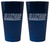 These brilliantly colored metallic looking pint glasses are emblazoned with your favorite team's logo and features the team colors. Each tapered pint glass holds 16 ounces. Hand wash only. Made in the USA. Made By Boelter Brands