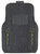 Protect your vehicles flooring while showing your team pride with car mats by FANMATS. The Vinyl and Dual Ribbed Charcoal Carpet construction with non-skid backing ensures a rugged and safe product. The universal fit makes it ideal for cars, trucks, SUVs, and RVs. The officially licensed design in true team colors is permanently molded for longevity. Approximately 20 inches x 27 inches in size and made from 100% recycled material. Made By Fanmats.