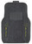 Protect your vehicles flooring while showing your team pride with car mats by FANMATS. The Vinyl and Dual Ribbed Charcoal Carpet construction with non-skid backing ensures a rugged and safe product. The universal fit makes it ideal for cars, trucks, SUVs, and RVs. The officially licensed design in true team colors is permanently molded for longevity. Approximately 20 inches x 27 inches in size and made from 100% recycled material. Made By Fanmats.