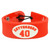 Support your team by wearing a classic team  bracelet! This handmade bracelet is made of genuine leather. The bracelet also features a ceramic bead and elastic loops for closure. There are two loops for adjustable sizing, making sure your bracelet is secure. One size fits all, and will fit most children and adults. Not recommended for children under 5. Made By Gamewear